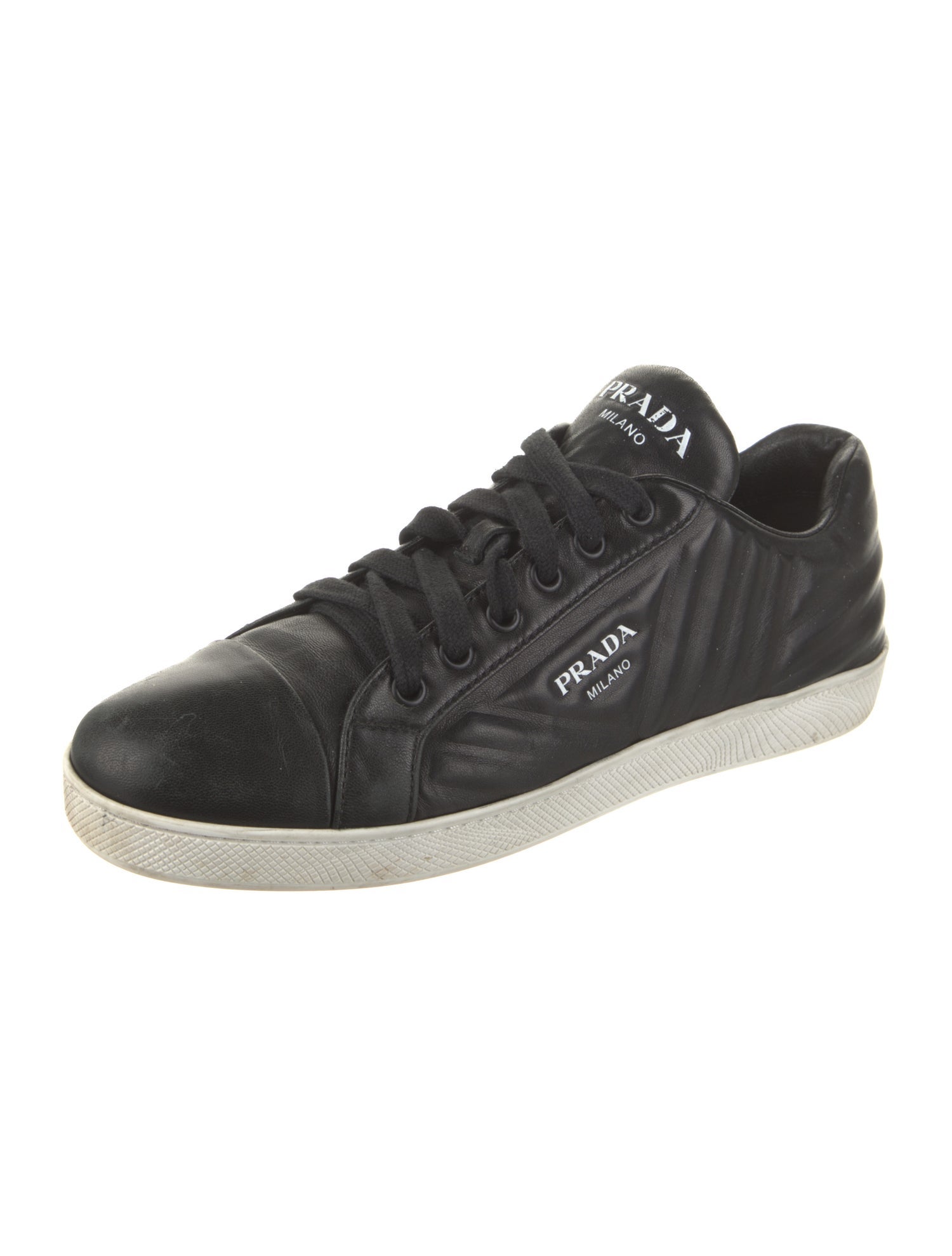 Prada Leather Sneakers