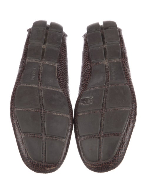 Prada Embossed Leather Drivers