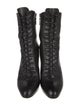 Prada Leather Lace-Up Boots