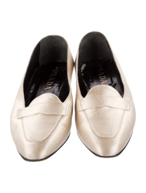 Prada Satin Loafers