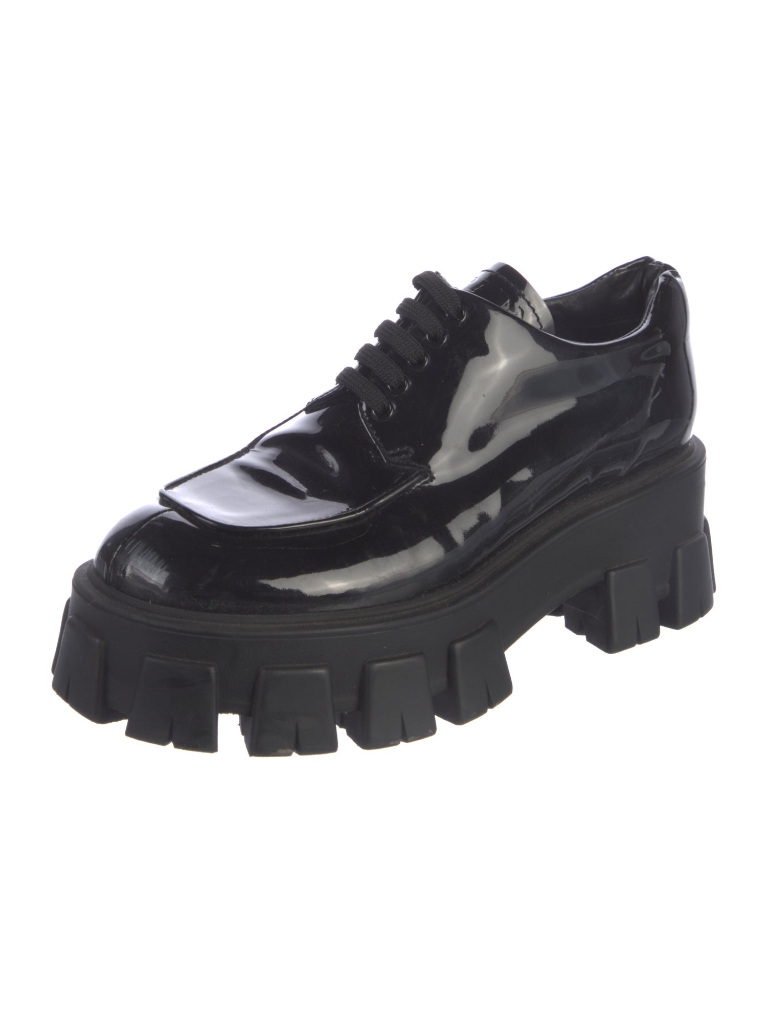 Prada Patent Leather Oxfords