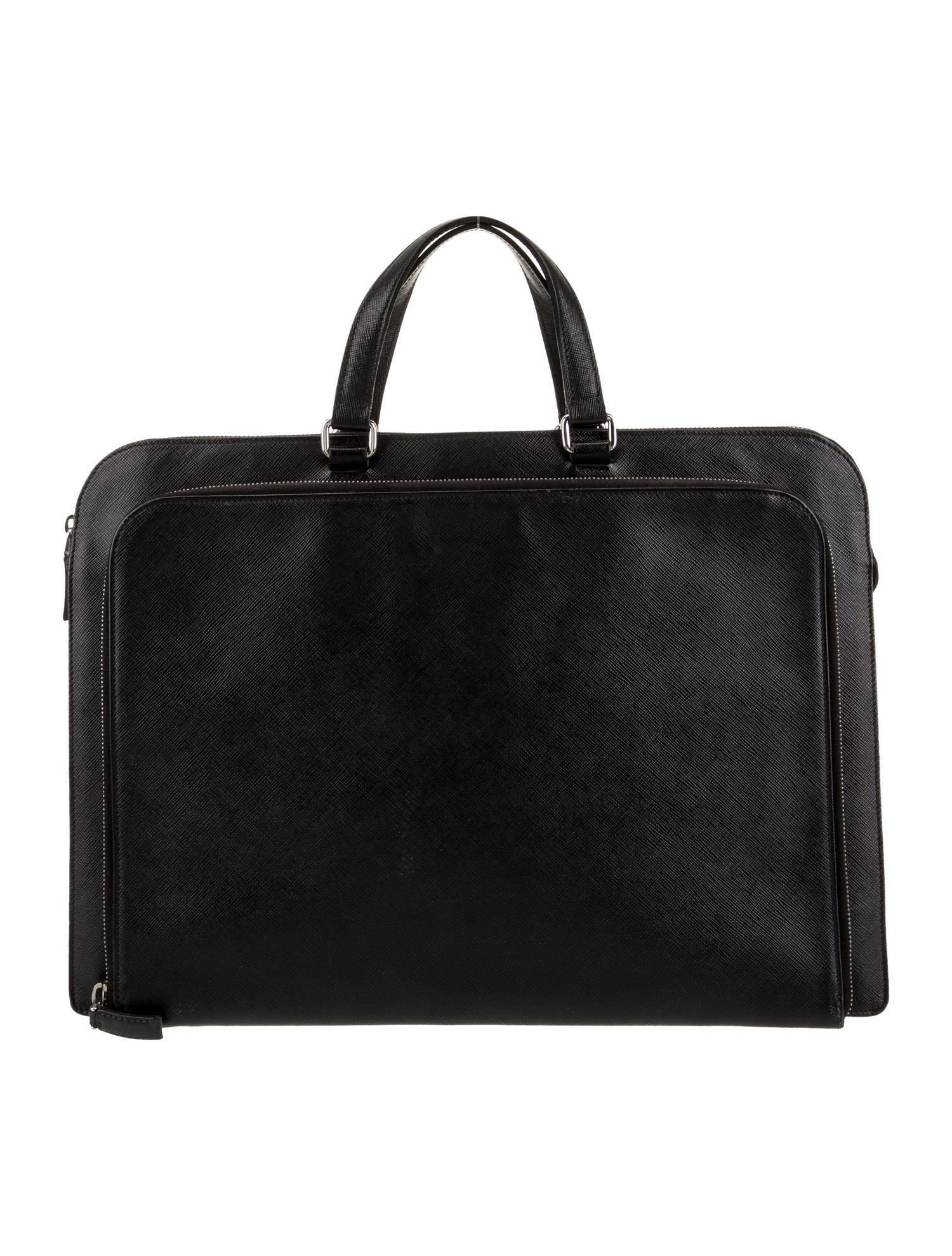 Prada Saffiano Leather Top Handle Bag