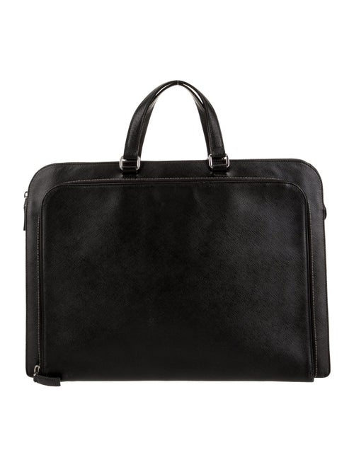 Prada Saffiano Leather Top Handle Bag