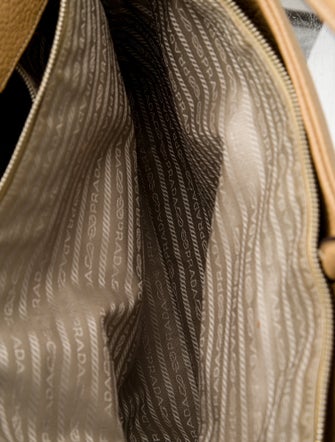 Prada Vitello Daino Leather Shoulder Bag