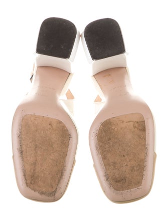 Prada Patent Leather Slingback Pumps