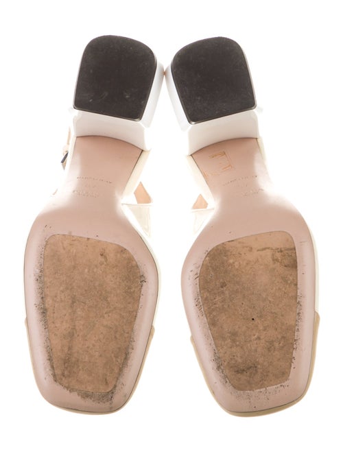 Prada Patent Leather Slingback Pumps