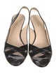 Prada Patent Leather Slingback Sandals