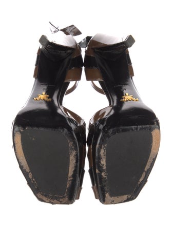 Prada Patent Leather D'Orsay Pumps