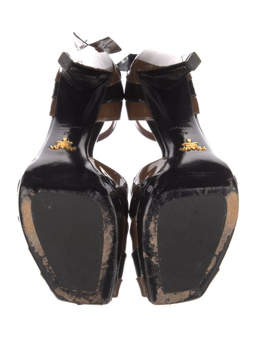 Prada Patent Leather D'Orsay Pumps