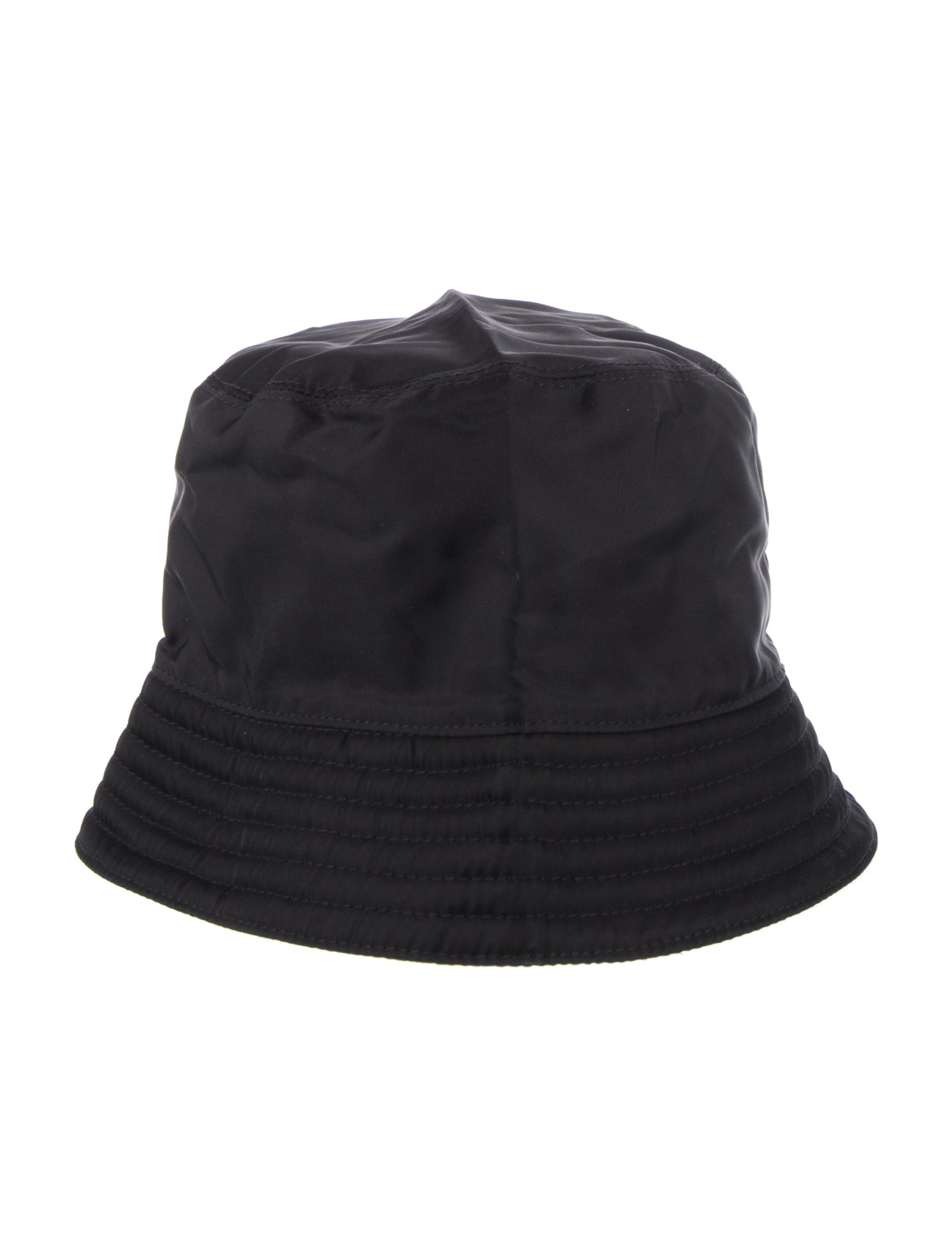Prada Black Bucket Hat