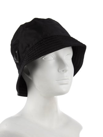 Prada Black Bucket Hat
