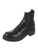 Prada Patent Leather Chelsea Boots