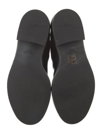 Prada Patent Leather Chelsea Boots