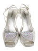 Prada Leather Slingback Sandals