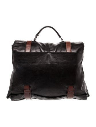 Prada Glace Calf Leather Briefcase