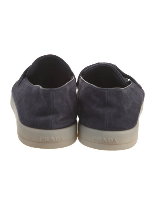 Prada Suede Boat Shoes