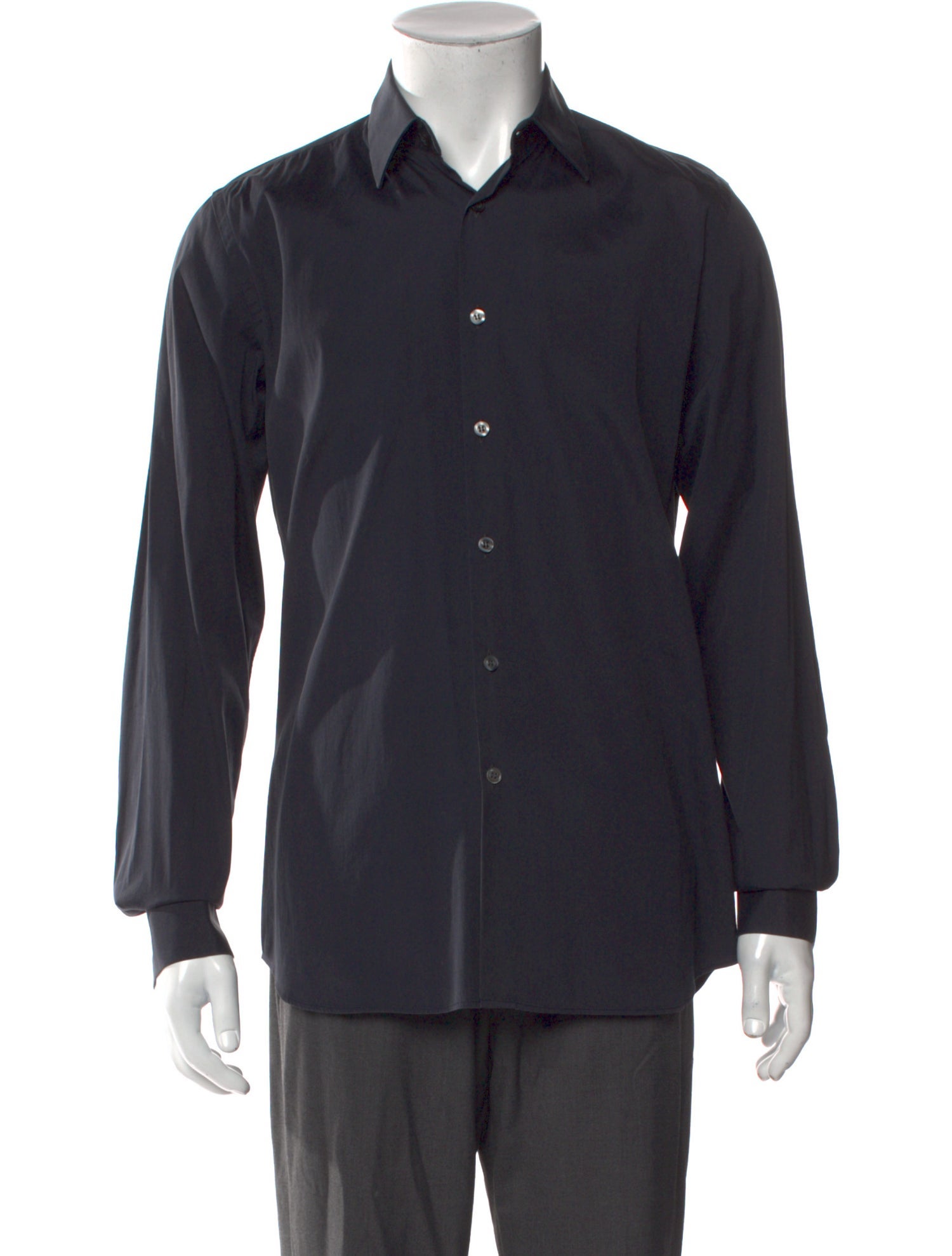 Prada Late 2000's - Early 2010's Long Sleeve Dress Shirt