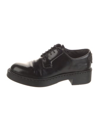 Prada Leather Oxfords