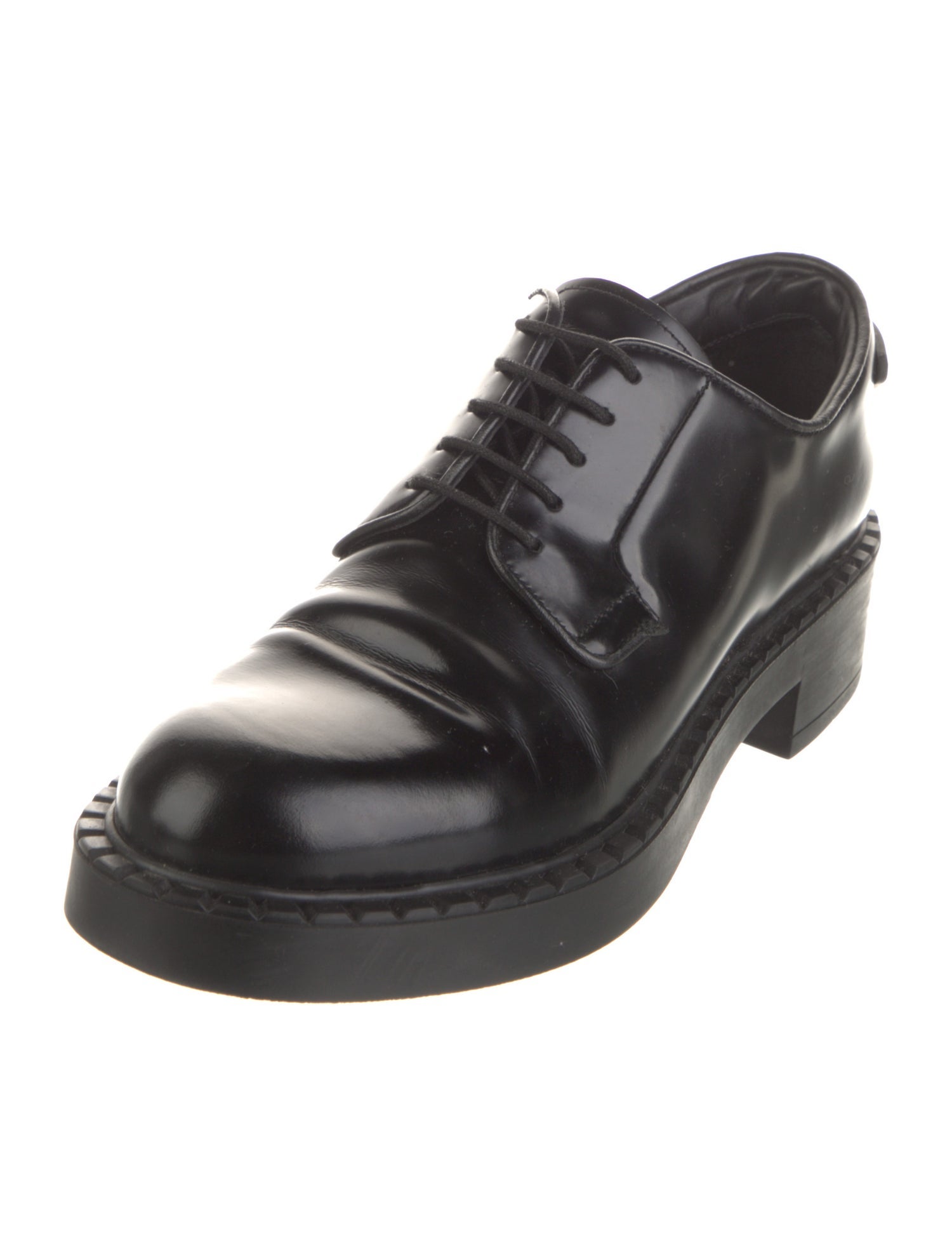 Prada Leather Oxfords