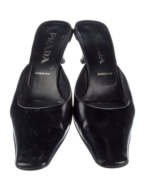 Prada Patent Leather Mules