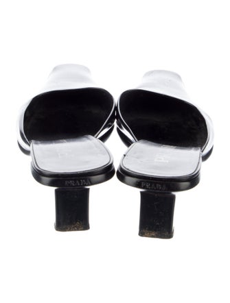 Prada Patent Leather Mules