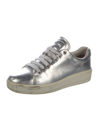 Prada Leather Sneakers