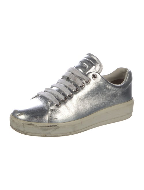 Prada Leather Sneakers