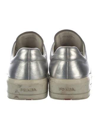 Prada Leather Sneakers