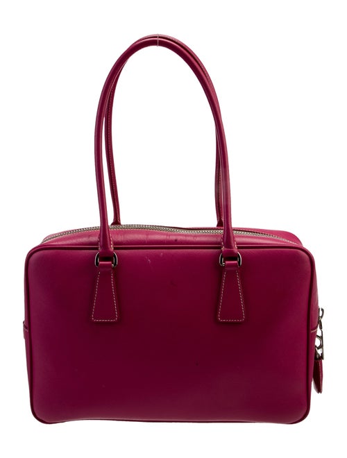 Prada Saffiano Lux Leather Bauletto