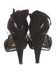 Prada Suede Leather Trim Embellishment D'Orsay Pumps