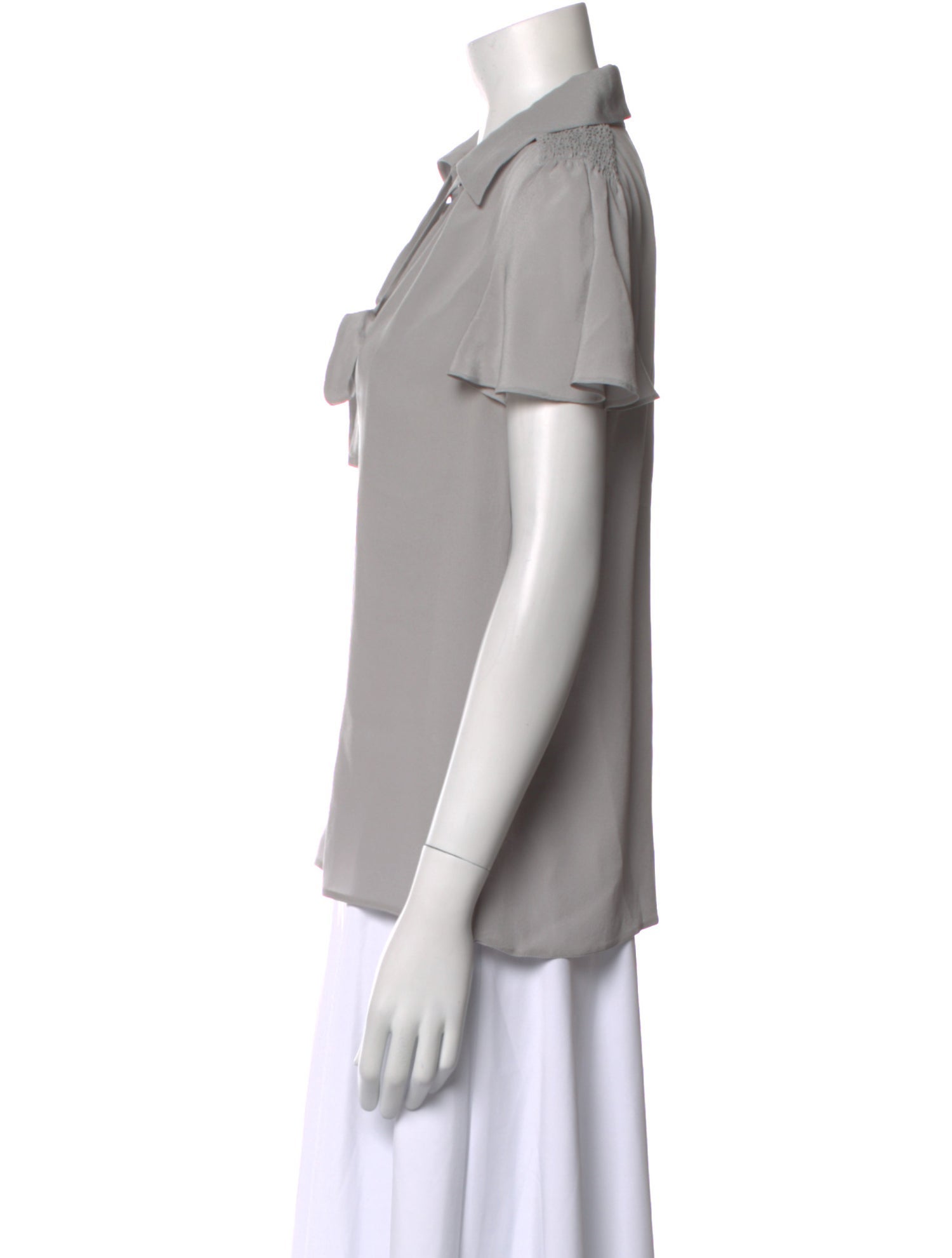 Prada 2010's V-Neck Blouse