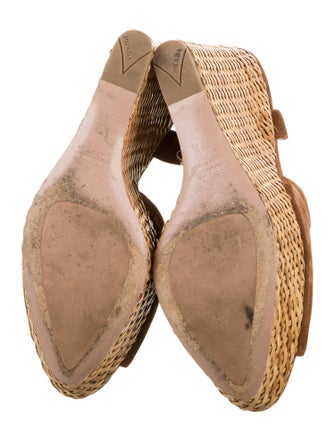 Prada Suede Animal Print Slingback Pumps