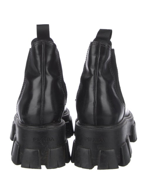 Prada Leather Chelsea Boots