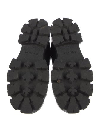 Prada Leather Chelsea Boots