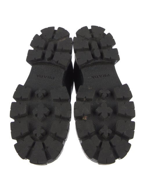 Prada Leather Chelsea Boots