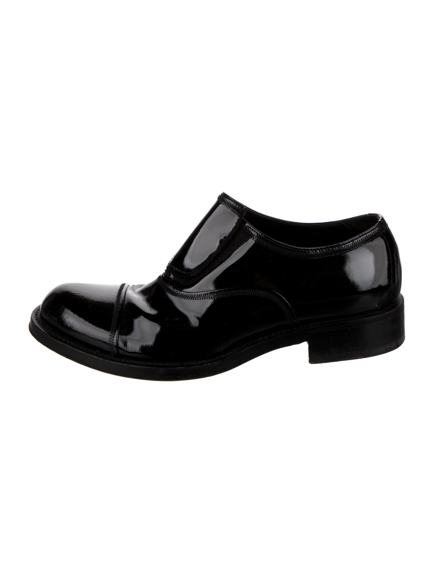 Prada Patent Leather Monk Straps