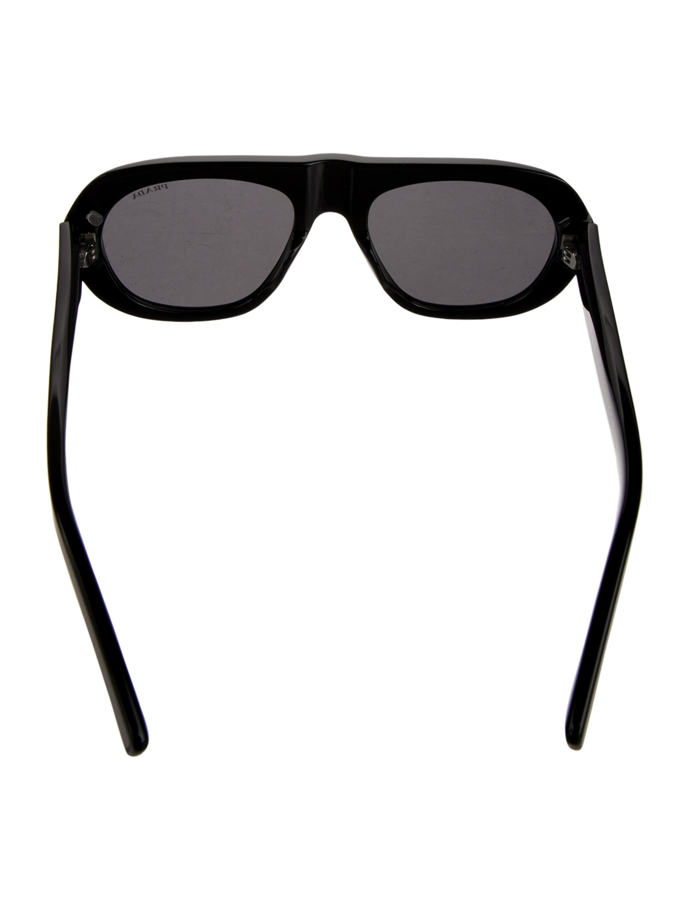 Prada Oversize Tinted Sunglasses