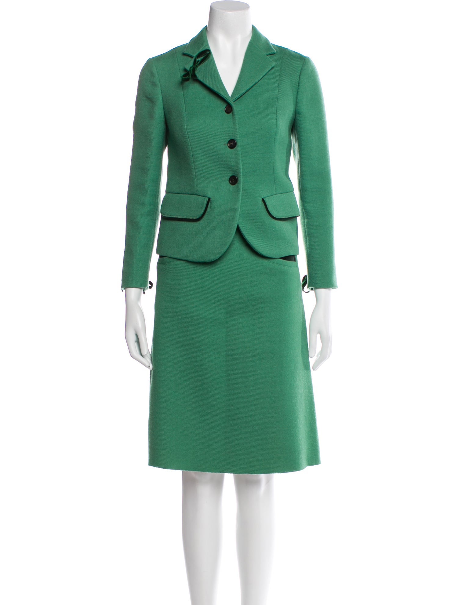 Prada Vintage 2000's Skirt Suit