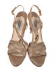 Prada Leather Slingback Sandals
