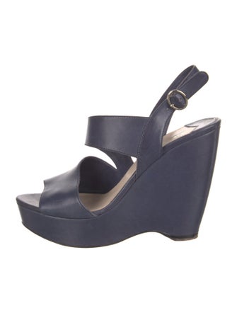 Prada Leather Slingback Pumps