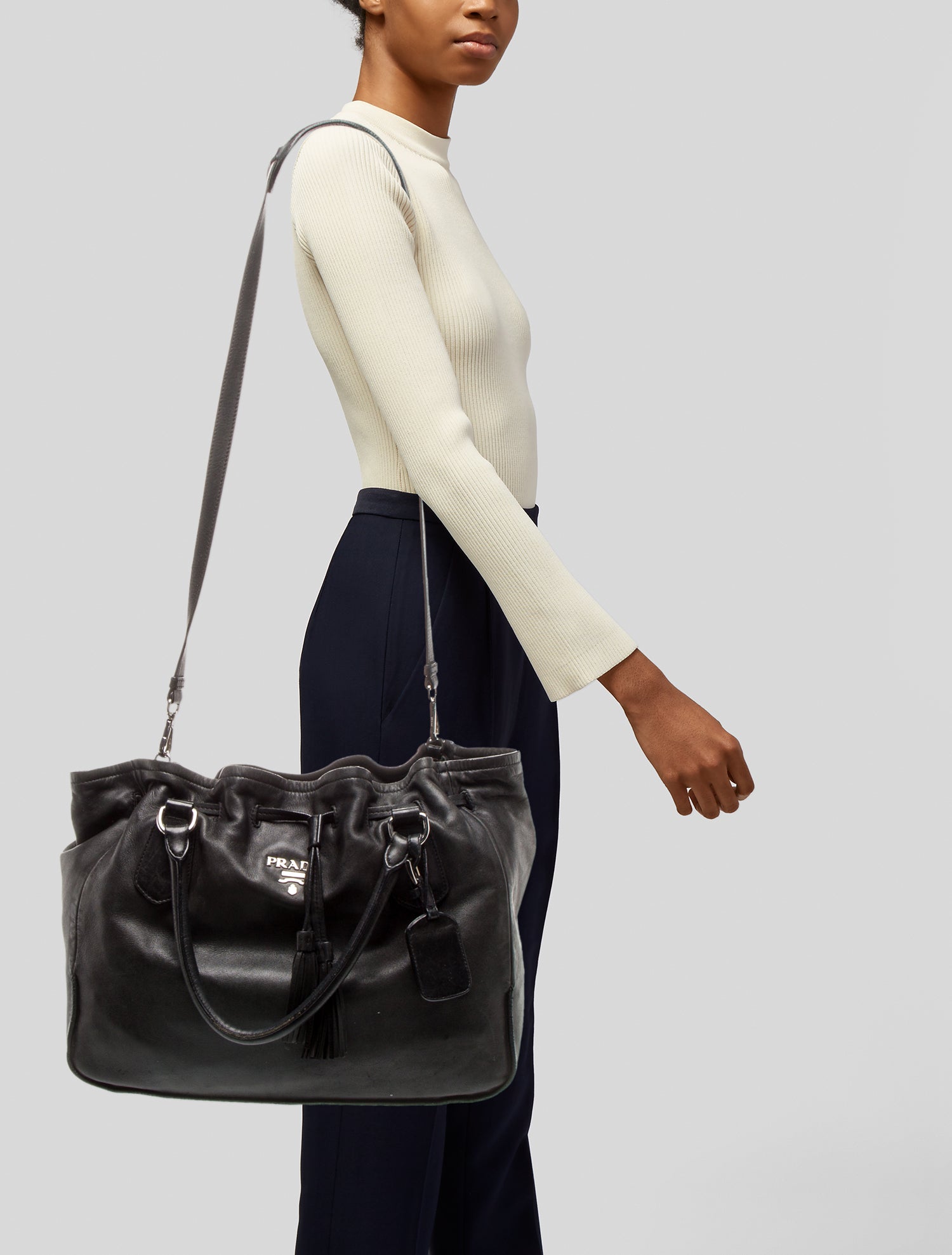Prada Leather Shoulder Bag