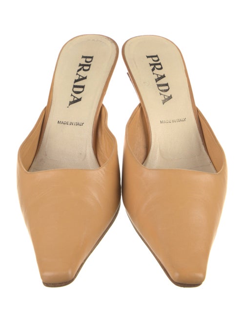 Prada Leather Mules