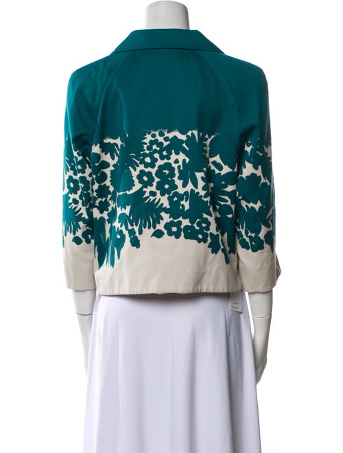 Prada 2015 Floral Print Evening Jacket