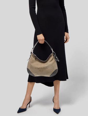 Prada Signature Shoulder Bag