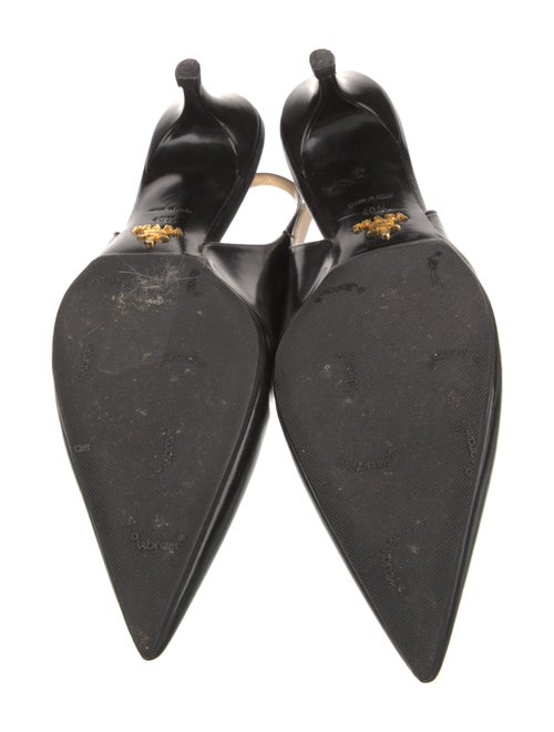 Prada Leather Slingback Pumps