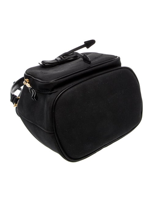 Prada Enameled Metal Triangle Phenix