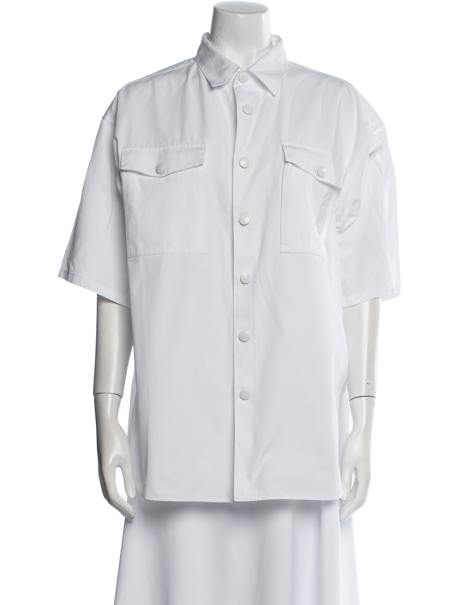 Prada Short Sleeve Dress Shirt