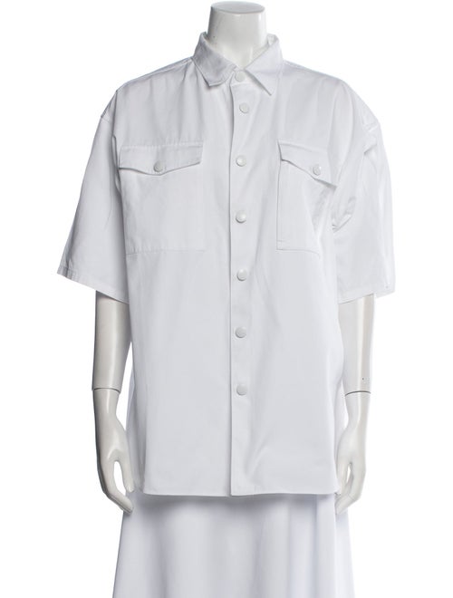 Prada Short Sleeve Dress Shirt