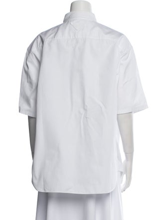 Prada Short Sleeve Dress Shirt