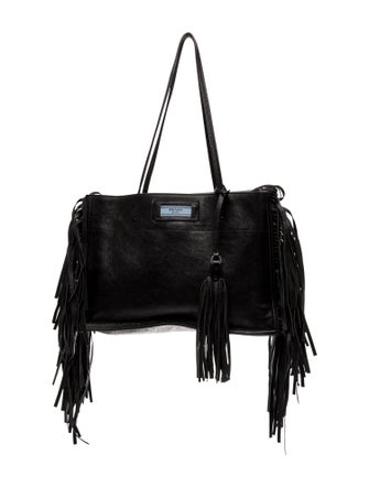 Prada Glace Calf Leather Etiquette